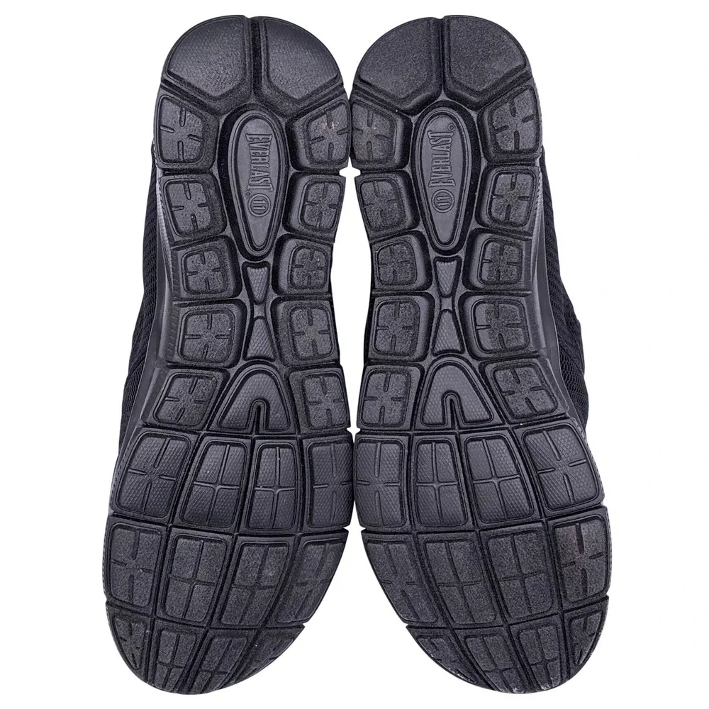 Everlast Black Mesh Slip On Memory Foam Footbed Athletic Shoes Men's‎ Size 11